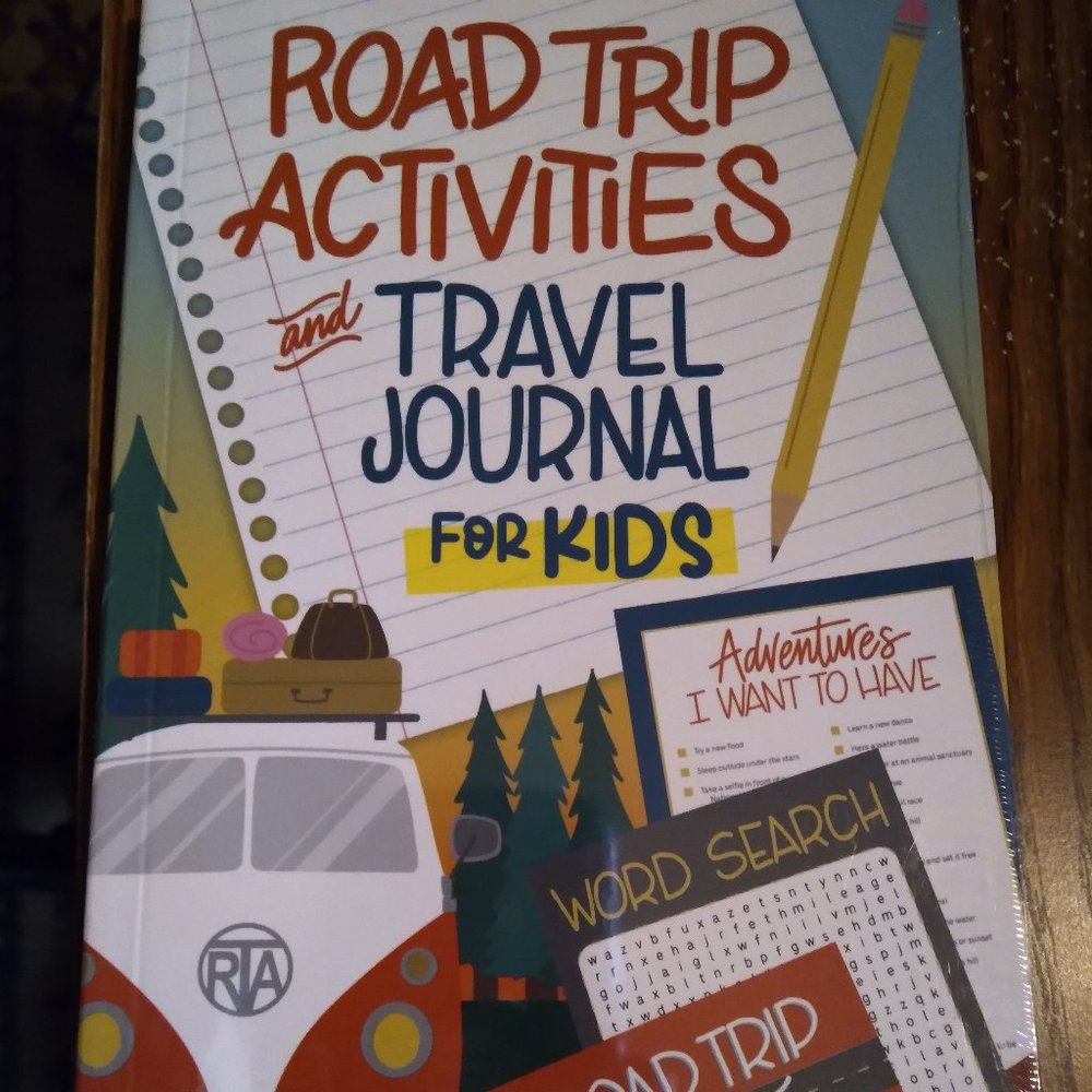 ROAD TRIP ACTIVITIES AND JOURNAL FOR KIDS